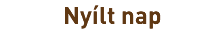 Nyílt nap