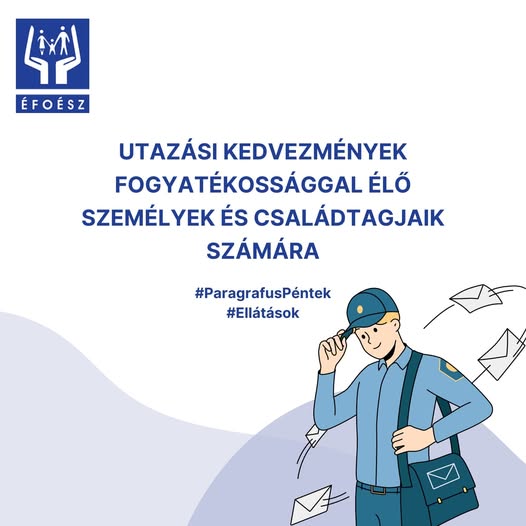 Utazási kedvezmények fogyatékossággal élő személyek és családtagjaik számára
